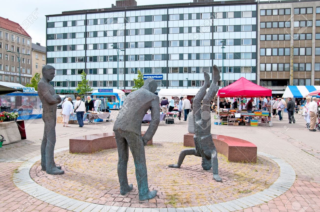 Life between two Finnish cities Rovaniemi and Pori