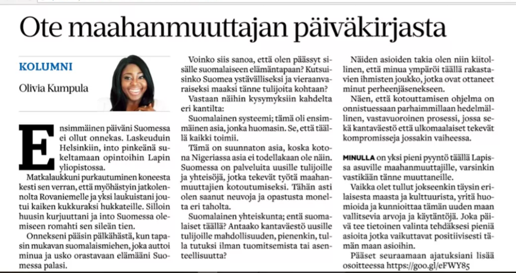 immigrants integration in finland